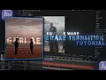 Warp Squeeze Transition Tutorial After Effects Tutorial