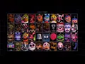 My thoughts on the Fnaf 6 custom night roster