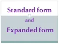 Maths Expanded form standard form Part 1 easy method competitive exams class 1 to 4