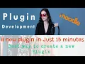 Optimal Methods for Crafting Moodle Plugins