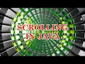 HOW TO SCROLL IN JAVA NETBEANS