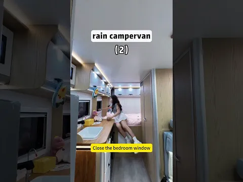 The sudden and unexpected heavy rain #rv #rvlife