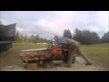 CUTTING MAPLE SLABS WITH ALASKAN CHAIN SAW MILL