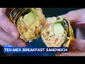 The Dish Tex-Mex breakfast tacos from Taco Heart