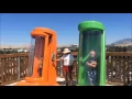 Waterworld Concord California Break Point Plunge off ride POV