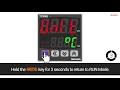 Autonics Tutorial Setting Input Parameters TCN Series