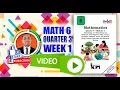 Math 6 Quarter 3 Week 1 Plane Figures and Solid Figures I by Teacher Jem Rymon