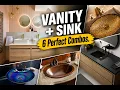 Bathroom Vanity with Sink 6 Design Combinations for Every Style