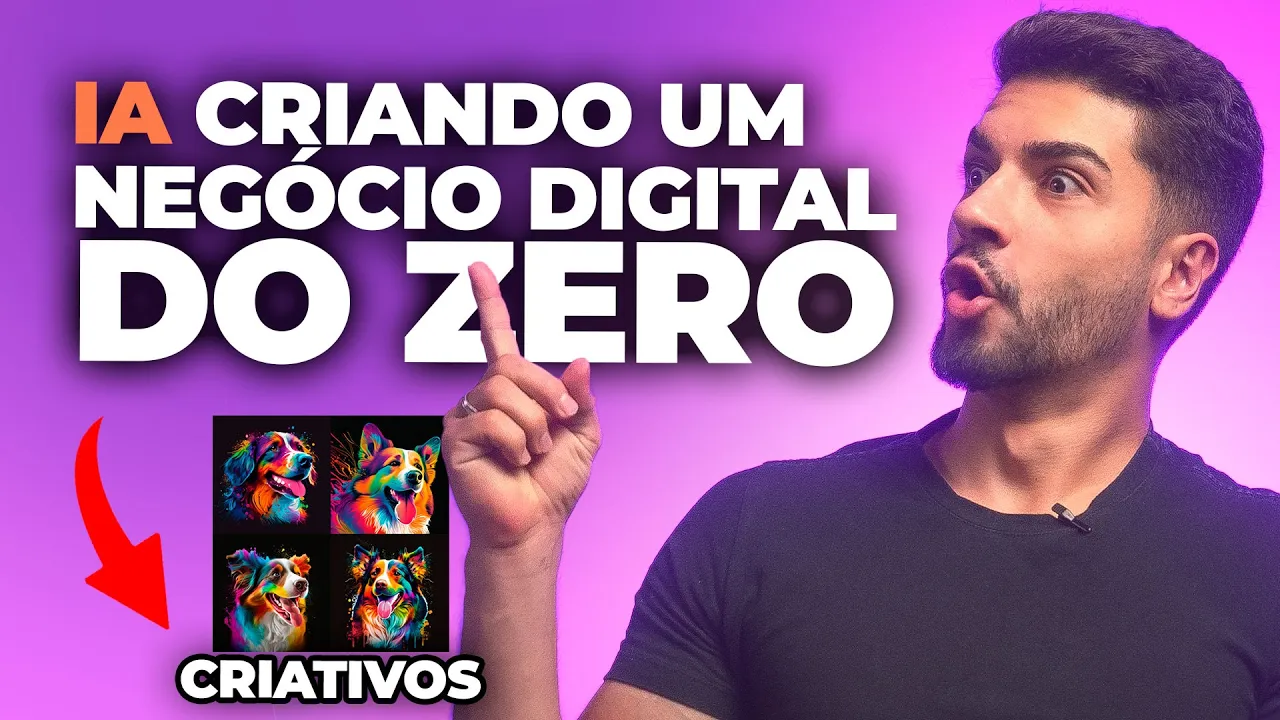 ChatGPT e Midjourney Criaram Um Negócio Digital do ZERO Pra Mim