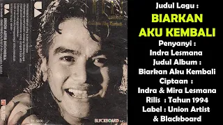 Download INDRA LESMANA  BIARKAN AKU KEMBALI (ALBUM KENANGAN) LIRIK MP3