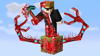 Minecraft, But It's 1 Nano Tech Block
