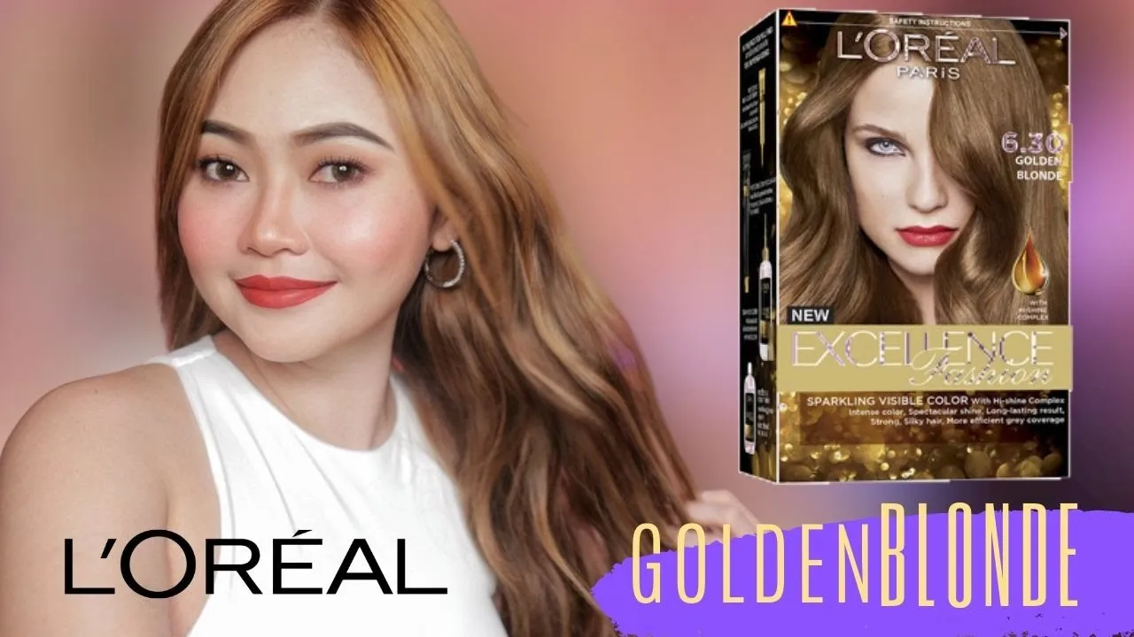 CAT RAMBUT SENDIRI DIRUMAH PAKE LOREAL EXCELLENCE 02 ULTRA LIGHT GOLDEN BROWN
