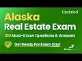 Crush Your Alaska Real Estate Exam with This 100-Question Review
