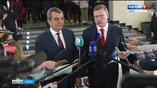 В Омск с рабочим визитом прибыл Сергей Меняйло