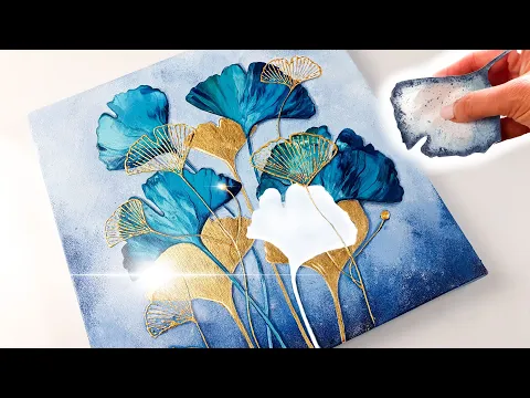 Download MP3 MUST WATCH Ginkgo Leaf CRAZY Techniques! + Gold Leaf | AB Creative Tutorial