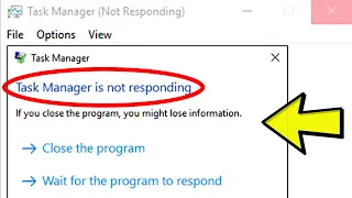 Fix Task Manager Not Responding In Windows 10 