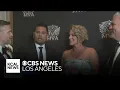 KCAL News anchors Chris Holmstrom and Jamie Yuccas present at military and veteran awards show