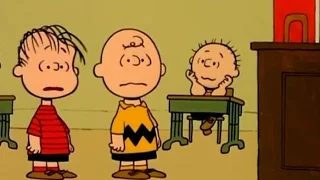 Peanuts Teacher Calls Out Charlie Brown Linus Wah Wa Wa Wah Wa Wa 1969 