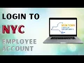 How to Login to NYC Employee Account