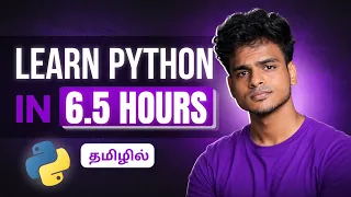Python Masterclass in Tamil Beginner to Advanced Full Course by Data Scientist