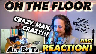 Download Alip Ba Ta - On The Floor (fingerstyle cover) FIRST REACTION! (CRAZY!!!) @journeyinstruments MP3