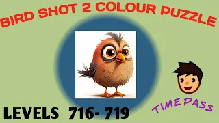 Bird sort 2 colour puzzle level 716-719