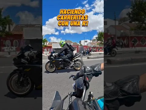 Carreritas con una R1 #z900 #kawasaki #humor #motociclistico #motos