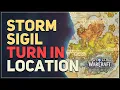Storm Sigil Turn In Location WoW