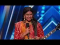 ONLY 10-Years-Old: Maya Neelakantan Shreds "Last Resort" on Electric Guitar | AGT 2024