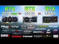 RTX 2070 SUPER vs RTX 3060 vs RTX 3070 in 2023 Test in 20 Games 1440p