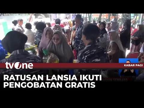 Ratusan Lansia Mengikuti Program Pengobatan Gratis dan Pembagian Sembako