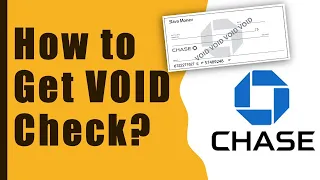 Chase How to find VOID check for your Chase Checking Account