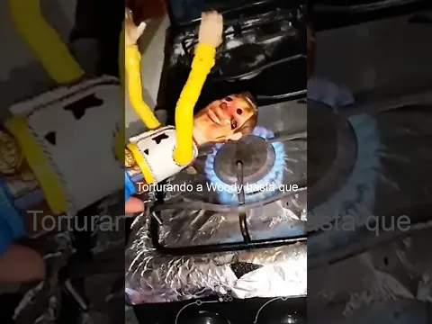 TORTURANDO A WOODY HASTA QUE HABLE... SE PUSO PEOR! PARTE 2 #toystory #Tiktok #Terror #woody #horror