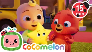 Twinkle Twinkle Little Boba Bear | JJ's Animal Time | Sing Along | Learn about Animals