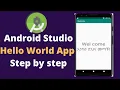 Android Studio Hello World app for beginners part 2
