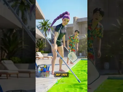QUIÉN lanzó SLIME a la PISCINA de JINU?😱🟢 RUMI va a ayudar a DESCUBRIRLO! #kpopdemonhunters #shorts