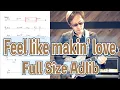 Download Lagu Feel like makin' love improvisation and chord score