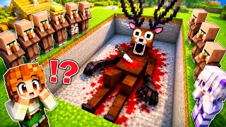 I FOUND BURIED SCARY DEER 99 Nights In the Forest | Minecraft Story