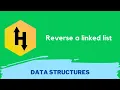 HackerRank Reverse a linked list problem solution in Python Programming Data Structures