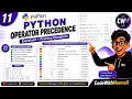 11 Python Operator Precedence Explained with Examples Practice Questions