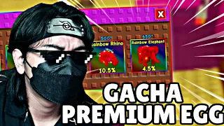 PLEASE WELCOME RAINBOW ELEPHANT GACHA PREMIUM SAFARI EGG GROW A GARDEN 【Roblox】