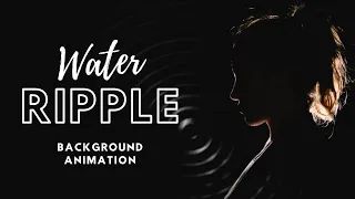 How to Create Water Ripple Effect on Background Jquery Plugins Tutorial