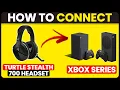How To Connect Turtle Stealth 700 Headset To Xbox Series Pair Turtle Stealth 700 To Xbox Series