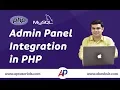 Admin Panel Integration in PHP