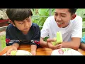 Download Lagu TANTANGAN MAKANAN BERBENTUK BANGUN GEOMETRI! BOCIL KOK DAPAT INI! | Mikael TubeHD