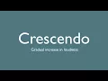 Download Lagu MusicWords - What is Crescendo
