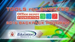 The 2016 Backpack Program