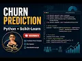 Build a Customer Churn Model in Python Line-by-Line Scikit-Learn Code Datacode With Sharad
