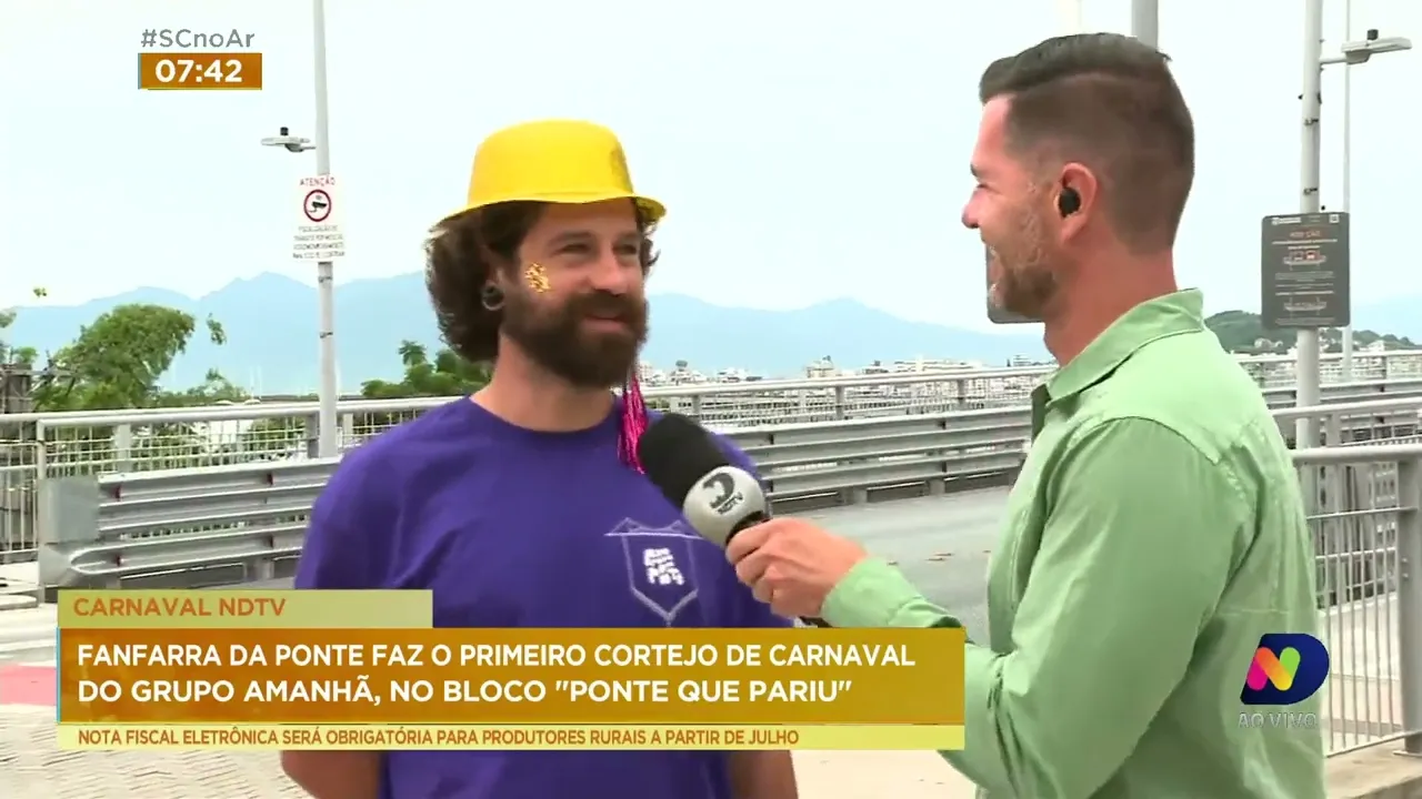 Bloco 'Ponte que Pariu' promete agitar a cidade de Florianópolis neste sábado