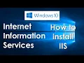 Download Lagu How to install IIS (Internet Information Services) in Windows 10 (2020)